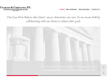 Tablet Screenshot of c2law.com